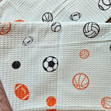 GAME BALLS - Waffle Kid Bath Towel