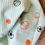 GAME BALLS - Waffle Kid Bath Towel