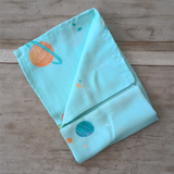 Infant Bath Towel - Organic Muslin | Printed