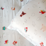 WINTER WONDERLAND - Flat Sheet with Pillow Case